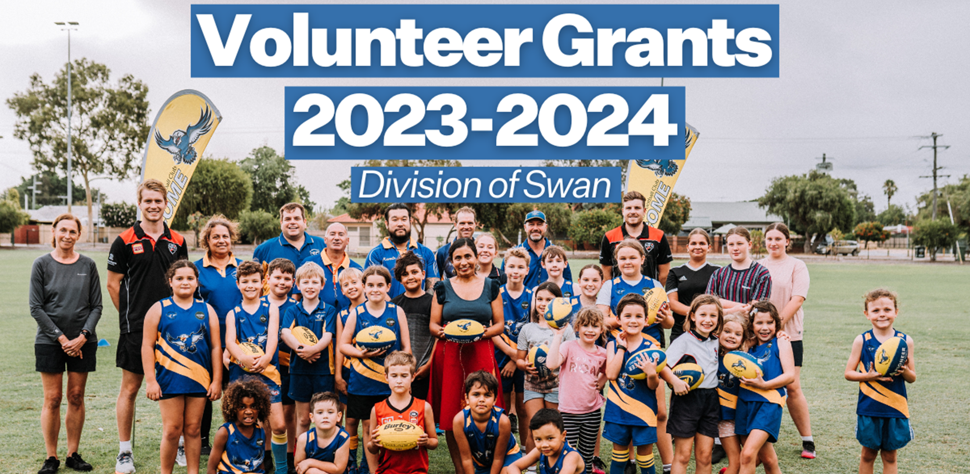 Swan Volunteer Grants 2023-24 Main Image
